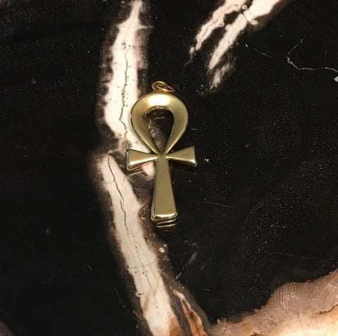 Ankh Gold Plated Pendant