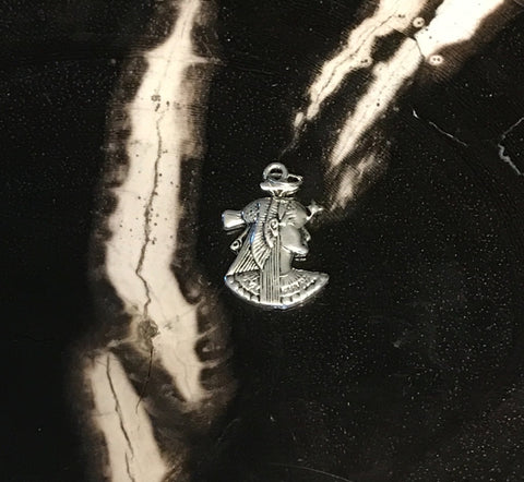 Egyptian  Cleopatra Silver Plated Pendant