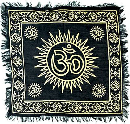 Altar Cloth OM Symbol