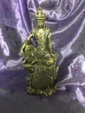 Statue, Water, Moon, Guanyin Bodhisattva