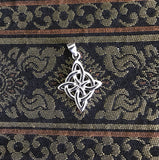 Celtic Knot Sterling Silver Pendant 25mm