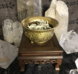 Brass Plated Smudging Bowl