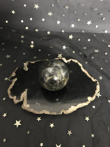 Labradorite Sphere, 58mm Diameter