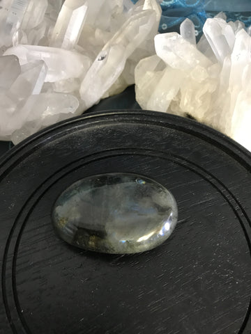 Labradorite, Palm Stone 2"-2.5"