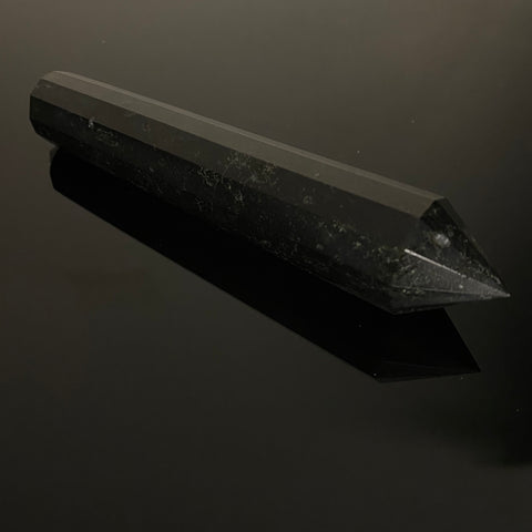 Wand, Black Tourmaline Vogel (16cm) #1