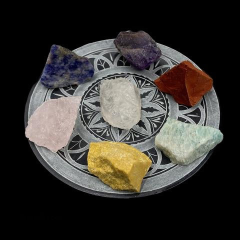 7 Chakra Stone Gift Set of Natural Stones
